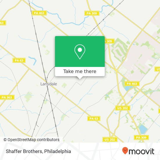 Shaffer Brothers map