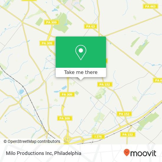 Milo Productions Inc map