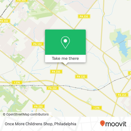 Once More Childrens Shop map