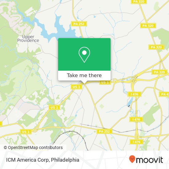 Mapa de ICM America Corp