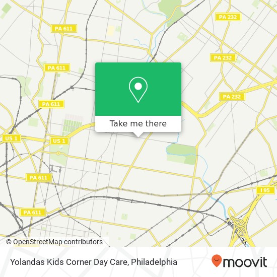 Mapa de Yolandas Kids Corner Day Care