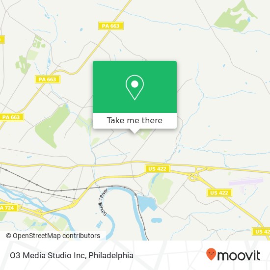 O3 Media Studio Inc map