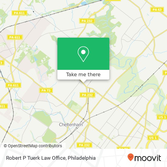 Mapa de Robert P Tuerk Law Office