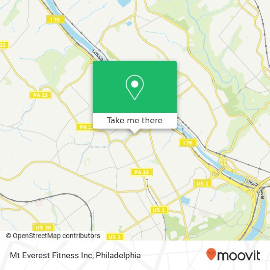 Mapa de Mt Everest Fitness Inc