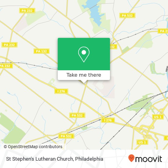 Mapa de St Stephen's Lutheran Church