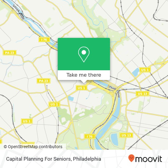 Capital Planning For Seniors map