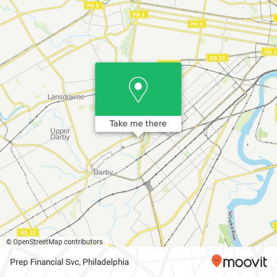 Prep Financial Svc map