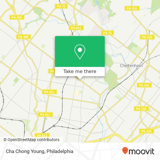 Mapa de Cha Chong Young