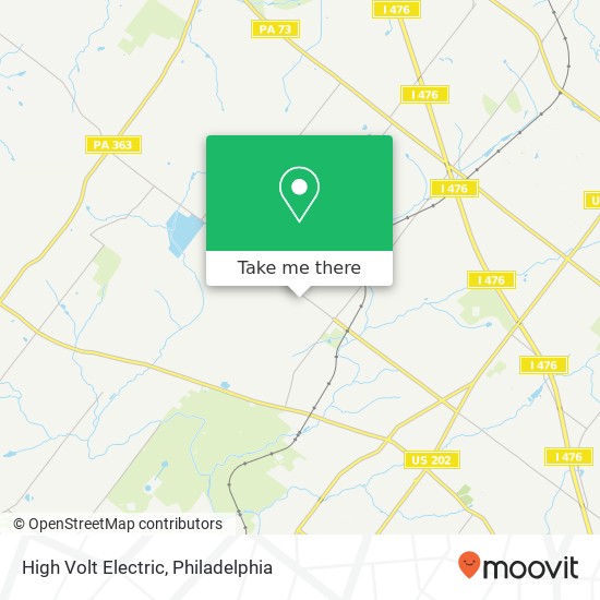 High Volt Electric map