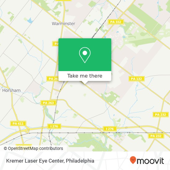 Mapa de Kremer Laser Eye Center