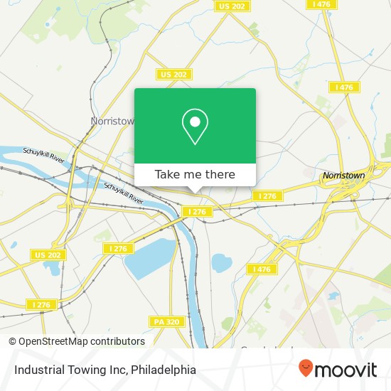 Mapa de Industrial Towing Inc