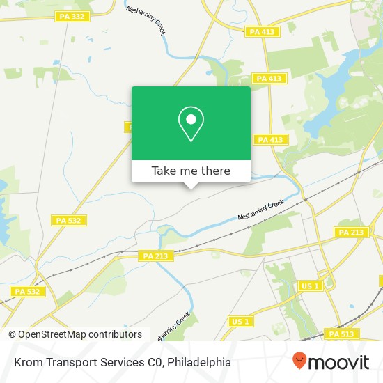 Krom Transport Services C0 map