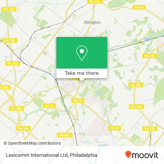 Mapa de Lexicomm International Ltd