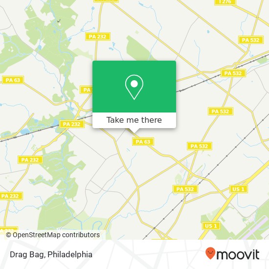 Mapa de Drag Bag