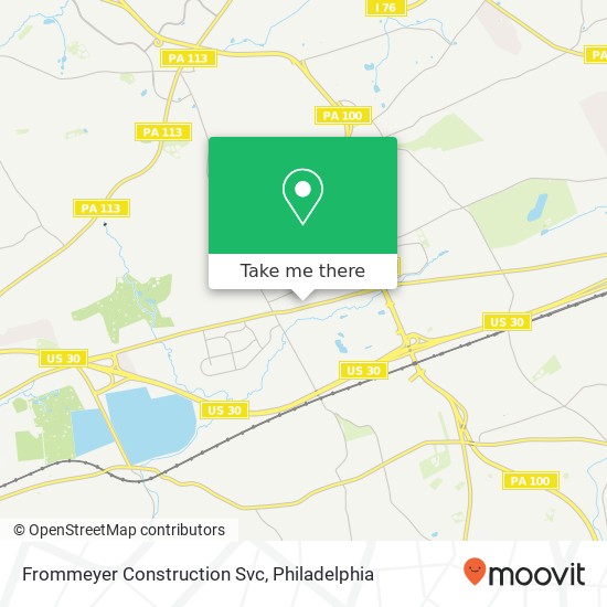 Mapa de Frommeyer Construction Svc