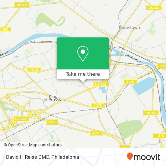 David H Reiss DMD map