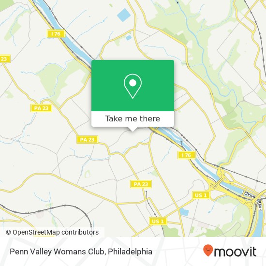 Mapa de Penn Valley Womans Club