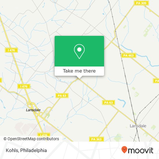 Kohls map