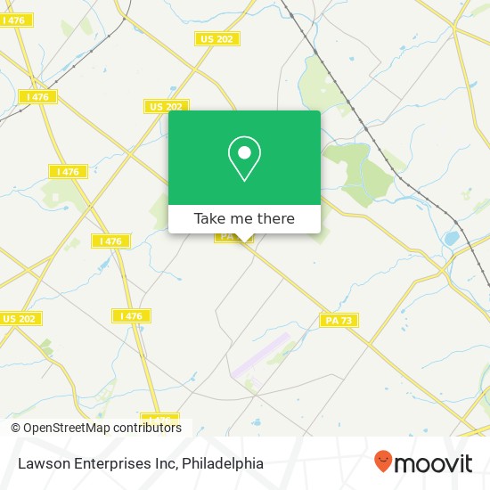 Lawson Enterprises Inc map