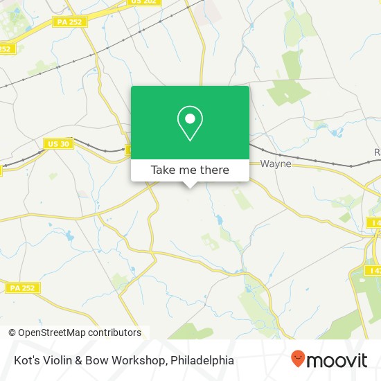 Kot's Violin & Bow Workshop map