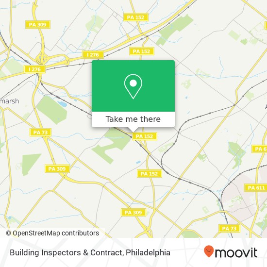 Building Inspectors & Contract map