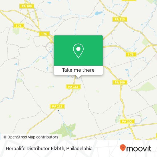 Herbalife Distributor Elzbth map
