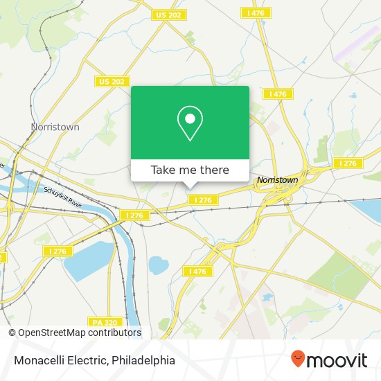 Mapa de Monacelli Electric