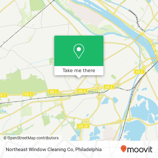 Northeast Window Cleaning Co map