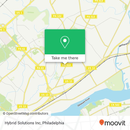 Hybrid Solutions Inc map