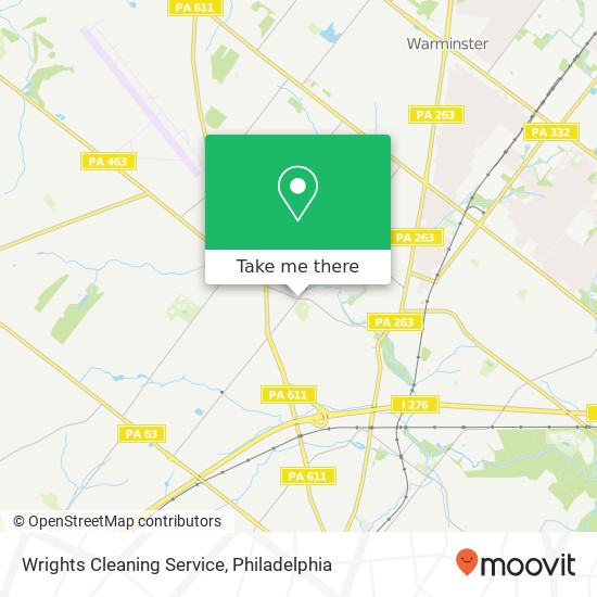 Mapa de Wrights Cleaning Service