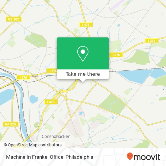 Machine In Frankel Office map