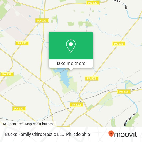 Mapa de Bucks Family Chiropractic LLC