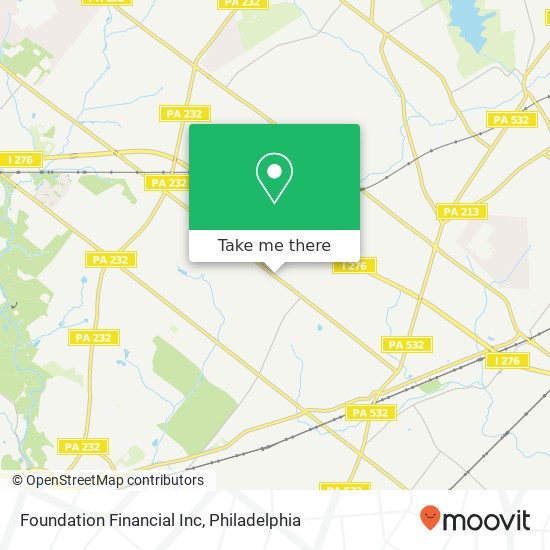 Mapa de Foundation Financial Inc