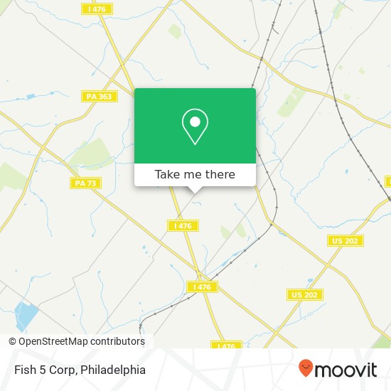 Fish 5 Corp map