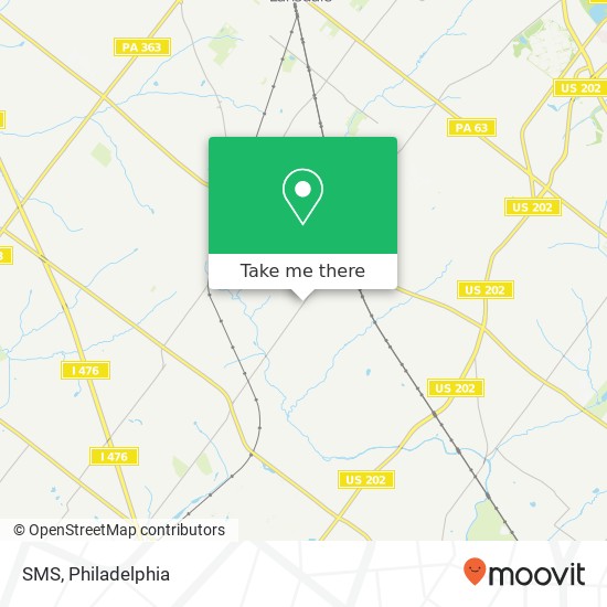 Mapa de SMS