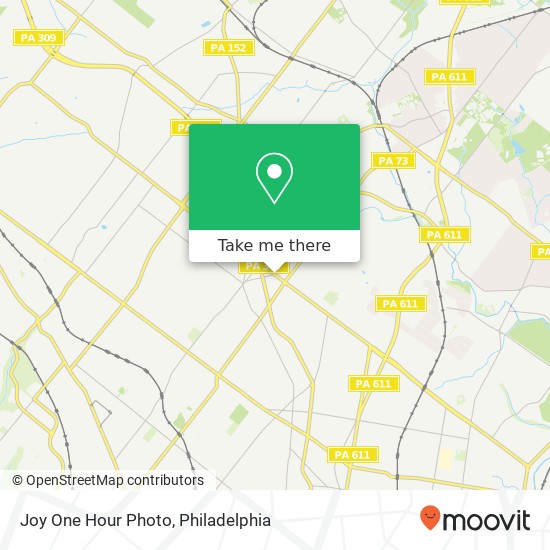 Joy One Hour Photo map