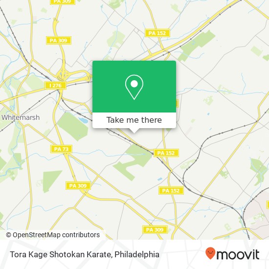 Mapa de Tora Kage Shotokan Karate