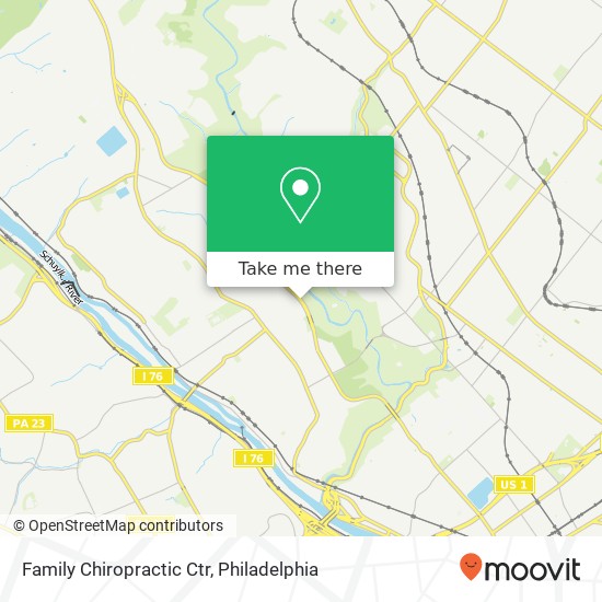 Family Chiropractic Ctr map