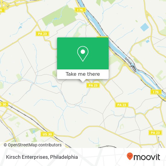 Mapa de Kirsch Enterprises