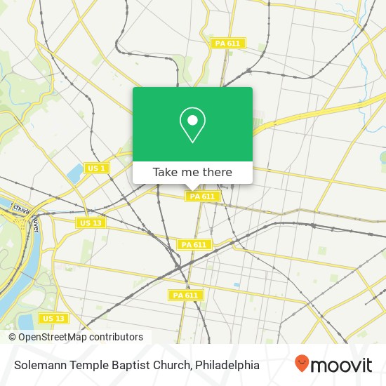 Solemann Temple Baptist Church map