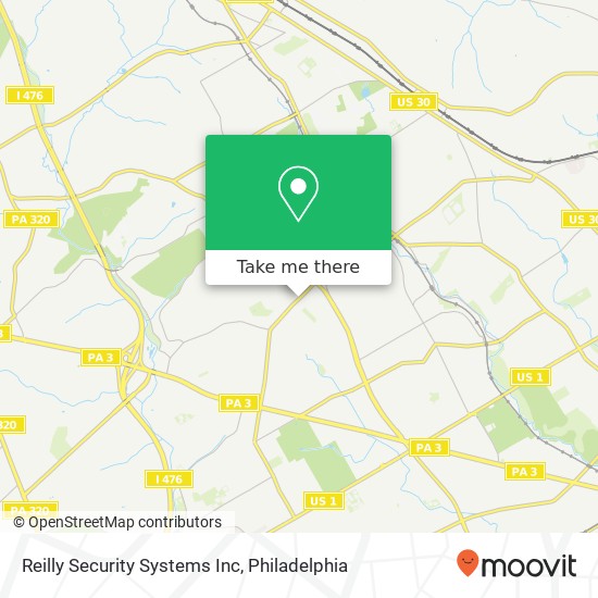 Mapa de Reilly Security Systems Inc