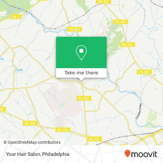 Your Hair Salon map