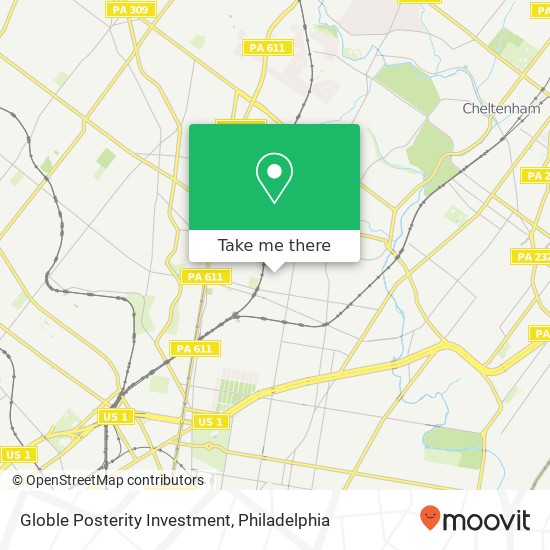 Globle Posterity Investment map