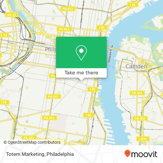 Totem Marketing map