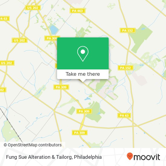 Mapa de Fung Sue Alteration & Tailorg