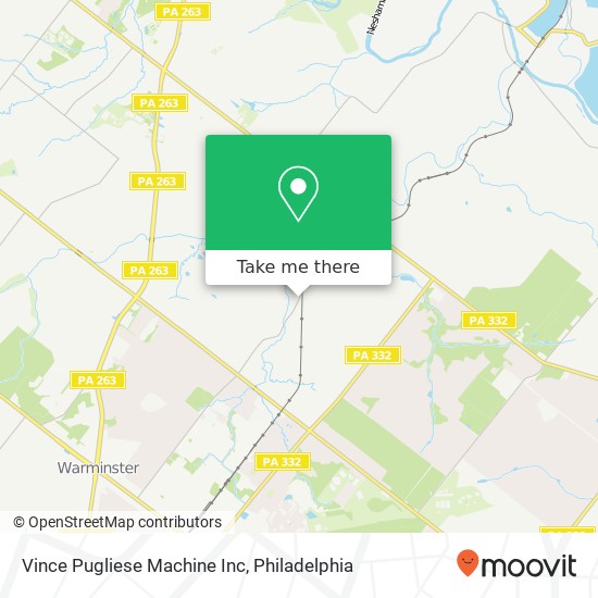 Vince Pugliese Machine Inc map