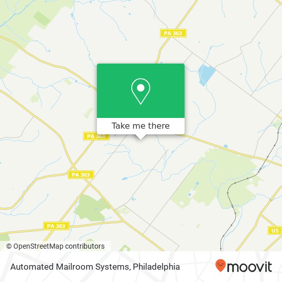 Mapa de Automated Mailroom Systems