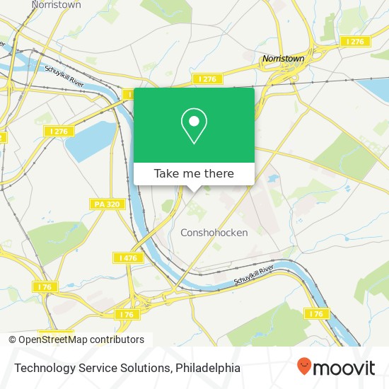 Technology Service Solutions map
