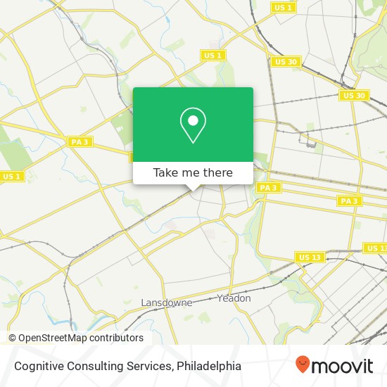 Cognitive Consulting Services map