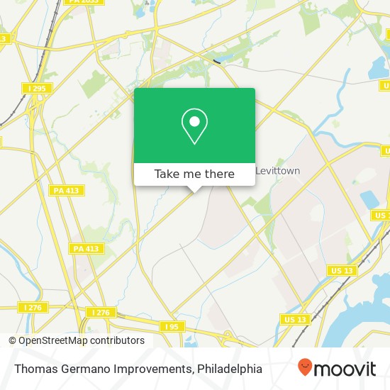 Thomas Germano Improvements map